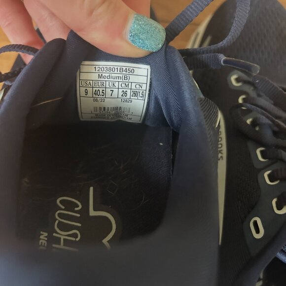 Brooks Ghost Running Shoes Size 9 - Picture 5 of 7